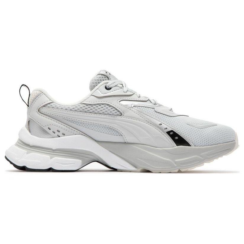 Puma Кроссовки унисекс Smash 3.0 Бело-серые Повседневные 389456-02