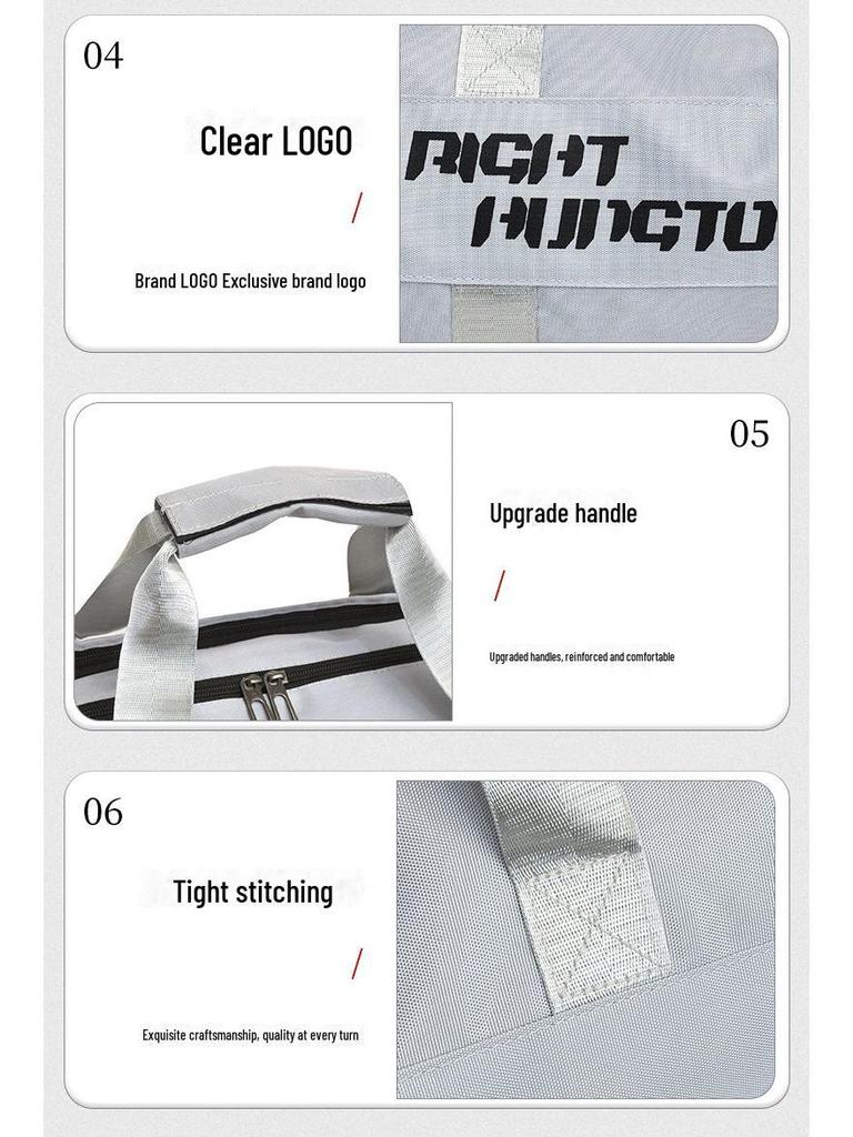 Вместительная дорожная сумка унисекс с отделением для сухого/мокрого белья для занятий спортом, фитнесом и плаванием.