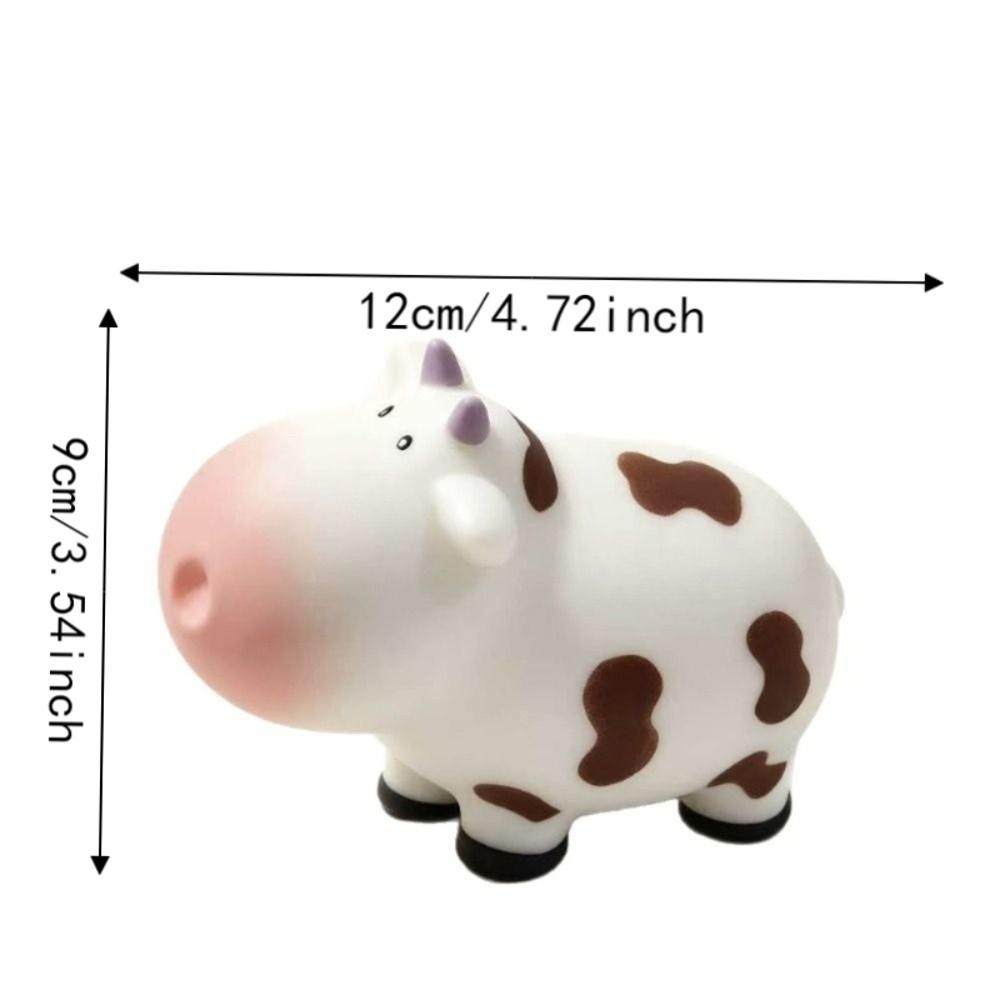 Super Soft COW Squeeze Toys Elastic Slow Rising Squeeze Toy COW Slow Rebound Toy Table Ornaments