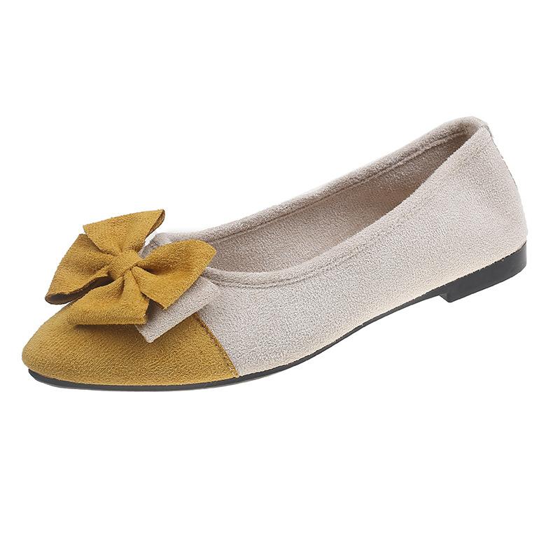 Женщины Девочки Твердые Большие Размеры Слипоны Плоские Мелкие Комфортные Повседневные Одиночные Туфли С Цветочным Принтом