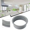 1pc 75-200mm Metal Pipe Flange Air Ventilation Hose Connector Kitchen Bathroom Exhaust Duct Fresh Air System Vent Hardware