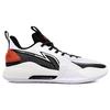 Li Ning Flash 7 Shock Absorption Anti-Slip Durable Low-Top Basketball Shoes Men Sneaker White ABPT013-1