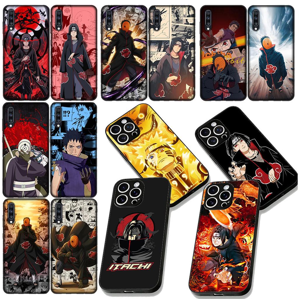 Obito Itachi Uchiha Tobi Akatsuki Narutos Case for Samsung Galaxy A04 j7 J5 J2 Prime J8 A01 A02 A03 A42 M06 M16 M56 M23 G57