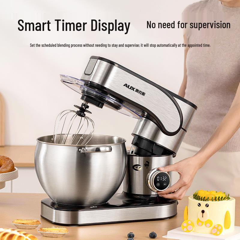 10L Multifunctional Chef Machine: Dough Mixer, Stand Mixer & Egg Beater for Home & Commercial Use