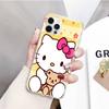 JZ3 Love Hello Kitty Прозрачный чехол для Samsung A04 A14 A23 M33 M53 Realme 10 9 C35 C55 VIVO Y02 X80 Infinix Hot 30 Note 11 Tecno Spark 8P Pro
