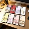 Милый пушистый C-Chiikawas-PC Подарок Чехол для телефона для Samsung S25,S24,S21,S22,S23,S30,Ultra,S20,Plus,Fe, Мягкий силиконовый черный чехол