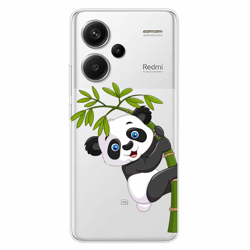Чехол для Redmi Note 13 Pro Plus 5G, прозрачный мягкий силиконовый чехол-бампер для Xiaomi Redmi Note 13 Pro+ 5G, Funda
