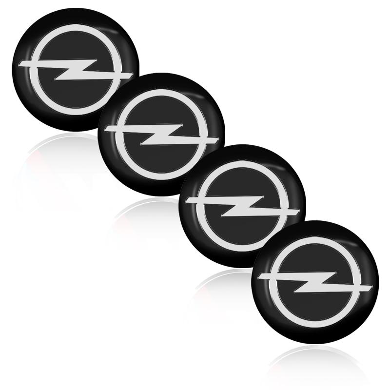 4Pcs Car Badge Hubcaps Hub Stickers Wheel Dust-proof Cover For Opel Astra j Insignia Astra g Corsa Zafira b Mokka Vivaro Meriva zpq577