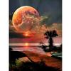 Diamond Painting Landscape MoonLight Full Round Drill Handicraft Diamond Embroidery Mosaic Cross Stitch Kit Decor