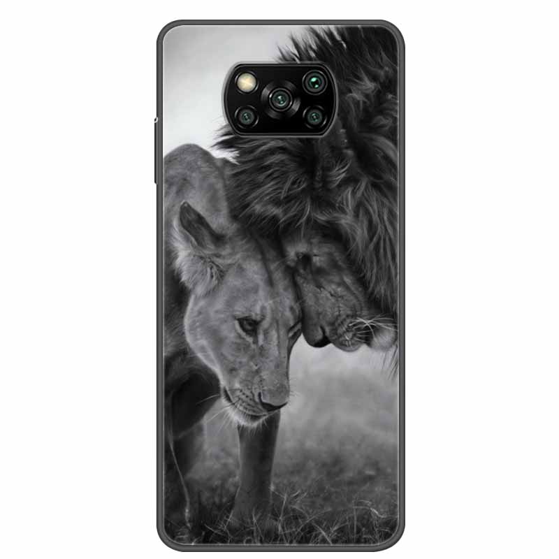 Чехол для Poco X3 Pro X3 NFC Модный Мягкий Силиконовый ТПУ Задняя Крышка Для Xiaomi Poco X3 NFC Чехол Ударопрочный Coque PocoX3 X 3 X3Pro