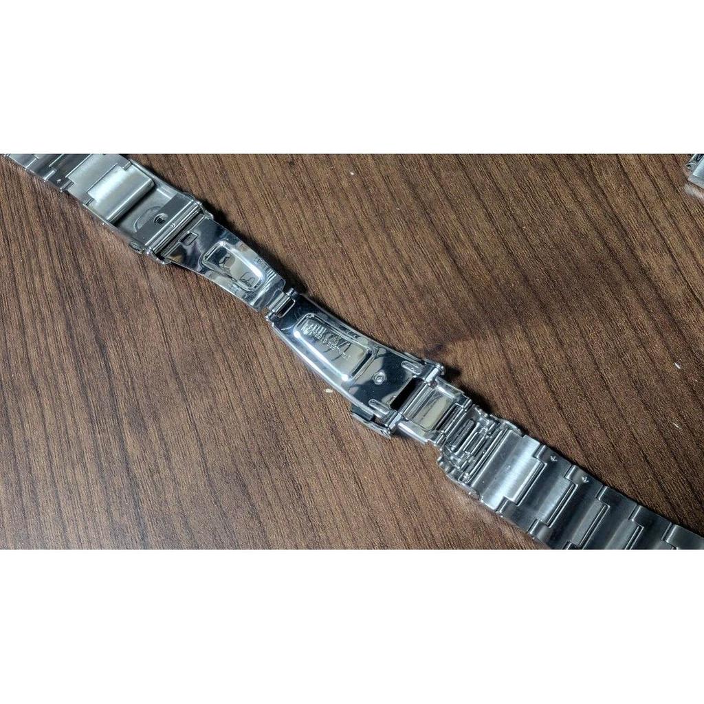 Б/у Оригинальный серебристый браслет-ремешок для часов SEIKO из нержавеющей стали Flight Master SNA411P1/413P1
