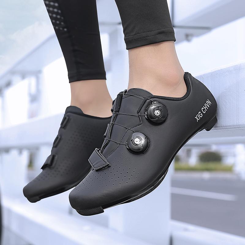 Новые мужские шоссейные велосипедные туфли, велосипедные кроссовки, туфли для горного велосипеда, шипы для грязевого велосипеда, велосипедные туфли, скоростные, специализированные, спортивные, гоночные, женские туфли для педалей SPD