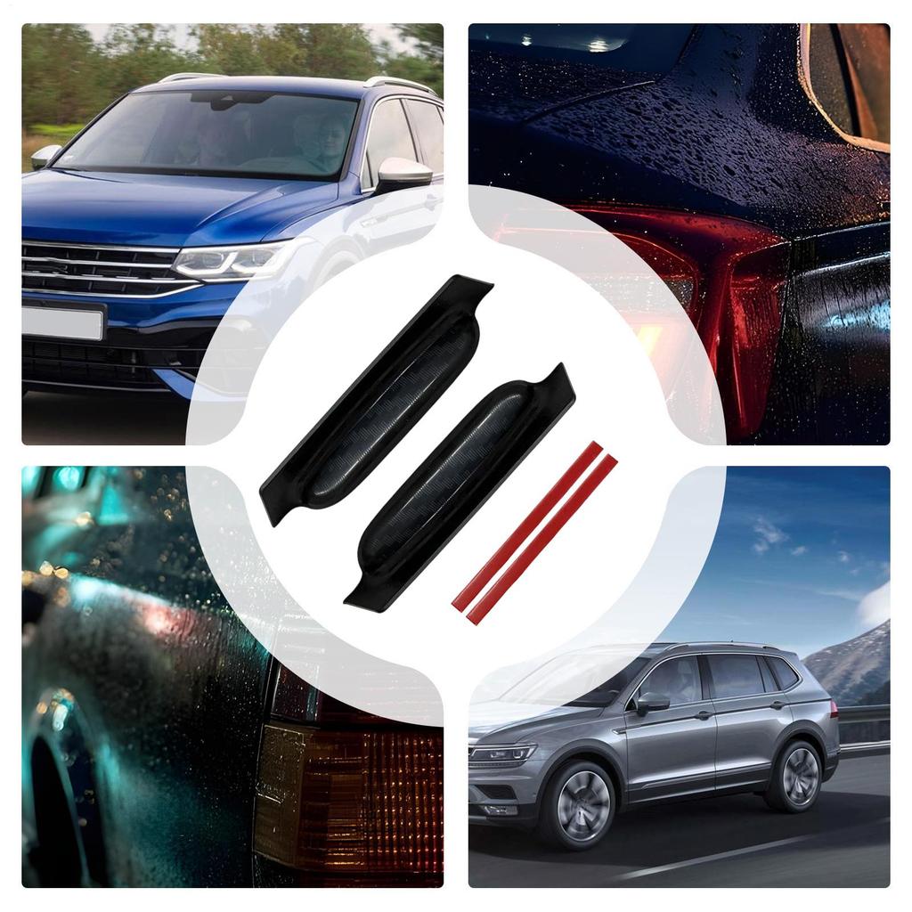 Rear View Backup Camera Cover Car Modification Vehicles Rear Camera Shield 2 Pieces Protective Automotive Exterior Accessories