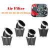 35/38/40/42/45/48/50/60mm Universal Motorcycle Air Filter Cleaner For 50 110cc 125cc 140cc Motorcycle Pit Dirt Bike ATV Scooter