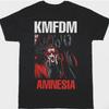 KMFDM AMNESIA НОВАЯ ЧЕРНАЯ Унисекс Футболка