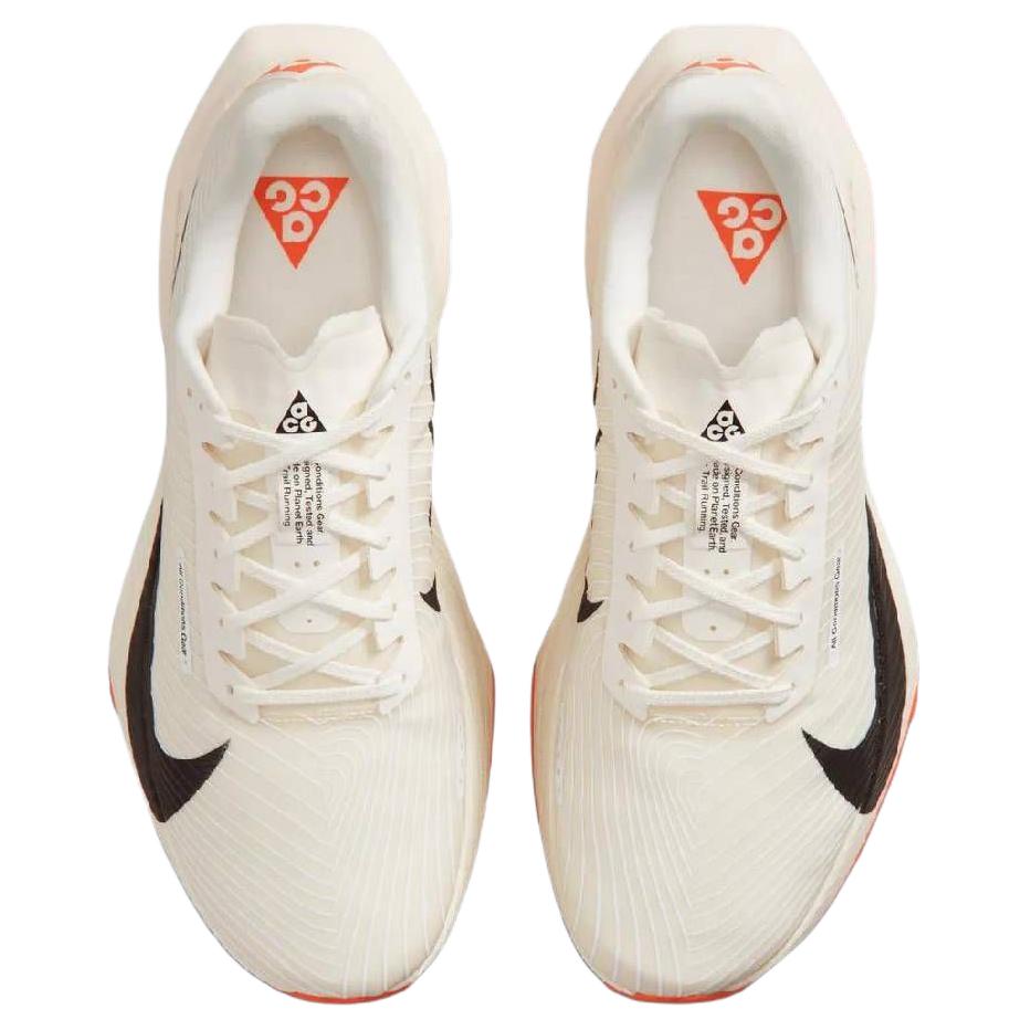 Nike ACG Ультрафлай Кроссовки для трейлраннинга Унисекс Белый Черный Оранжевый HF5668-101