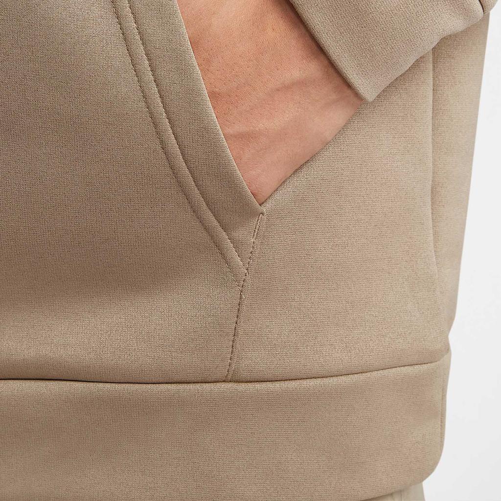 Nike Мужская толстовка Swoosh Therma-FIT Хаки/Черный CU6240-247