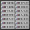2025 Hot For BMW M power new emblems badge logo M125i M135i M140i M235i M240i M320i M330i M340i M350i M440i M435i M530i M540i M5