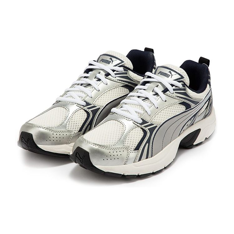 Puma Кроссовки Milenio White Silver Unisex Whisper-White 380510-05