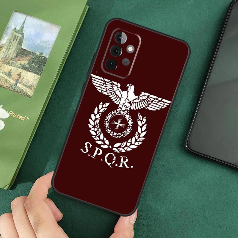 Римская Императорская Легионная Крышка SPQR Для Samsung Galaxy A54 A52S A52 A32 A22 A12 A72 A33 A53 A73 A14 A70 A51 A71 Чехол