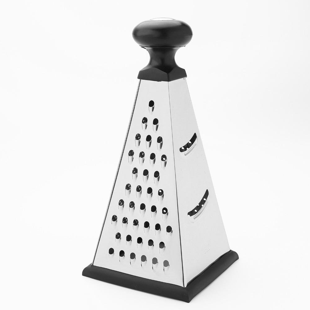 4 Sided Vegetable Grater Manual Vegetable Shredder Multipurpose Pyramid Shape Cheese Grater Potato