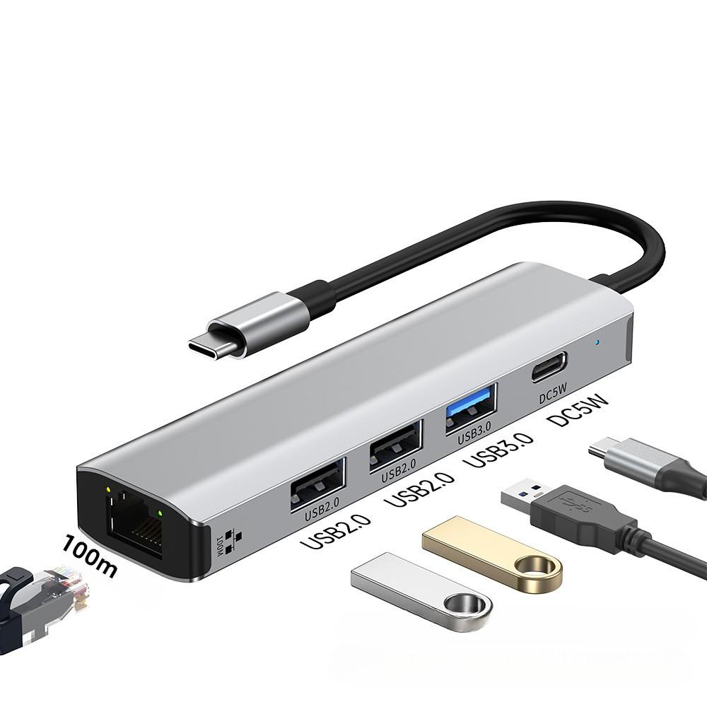 Адаптер USB C к RJ45 Ethernet 100 Мбит/с Type C к сетевому LAN-конвертеру для ноутбука ПК MacBook