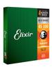 Струны для акустической бас-гитары Elixir NANOWEB Light, .045-.100, #14502 (Официальный японский продукт)