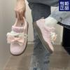 Niche Design Sense Casual Sports Shoes 2025 Spring and Autumn New Pink Board Shoes Women's Popular Korean Versatile White Shoes