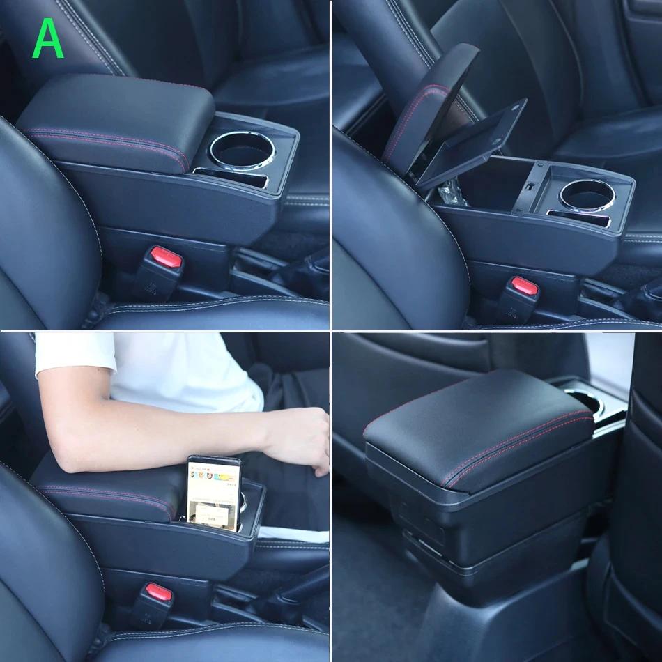 Для Chevrolet Spark Armrest Box Для Chevrolet Spark 3 III Aveo T200 Car Armrest Storage Box Подстаканник Модернизированный автомобильный аксессуар