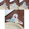Trendy Floral Hair Claw Clip In Multiple Color Options For Chic Casual Looks