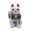 Печь Якуши Lucky Cat Размер руки Общая длина Окрашенный Удача Удача Печать удачи (Правый приподнятый, 3,5, 10 см) (Хорошо включено)