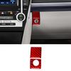 Для Toyota Camry 2012-14 Красная Накладка на Ручку Перчаточного Ящика из Углеродного Волокна