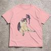 Cute Funny Cat Graphic Tee Top For Unisex Unisex 2026 Funny Cat Meme Short Sleeve Tee Unisexs Y2k Tshirt Casual Clothing