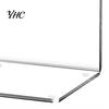L-shaped Bookend 4Pcs Book End Transparent Acrylic Bookends Smooth Surface Stand L-Shaped Storage Rack for Home School