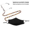 Ремешок для очков вокруг шеи, цепочки для солнцезащитных очков для женщин, акриловая цепочка для маски, держатель для черепаховой маски