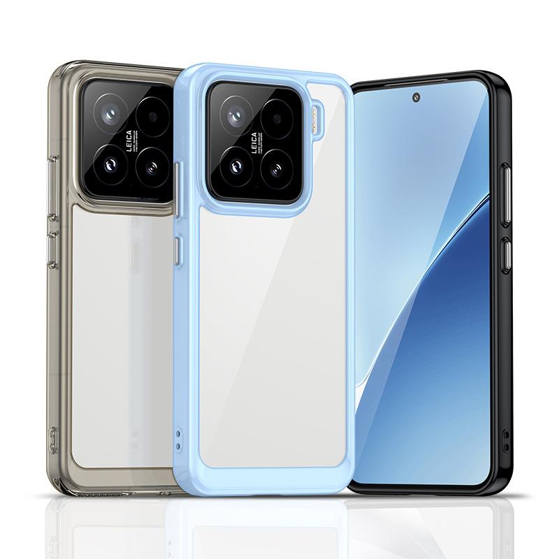 Применимо к чехлу для цветного мобильного телефона Xiaomi Mi 11, чехлу для мобильного телефона 11Pro, чехлу для Mi 11 со всех сторон, прозрачному акриловому + ТПУ, противоударному космическому чехлу