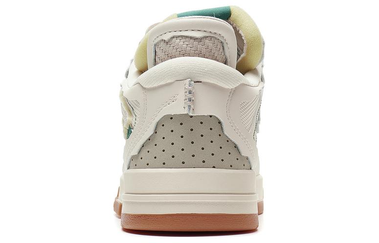Li Ning Wave PRO Special Story Edition Slip Resistant Cushioning Low top Skateboard Shoes Men's Light Gray AECT045-2