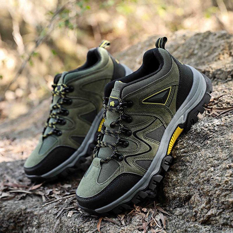Men's Low Top Hiking Shoes Large Outdoor Shoes 39-47