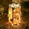 Luminous Chinese Style Calligraphy Lantern Retro Portable Lanterns Mid-Autumn Festival