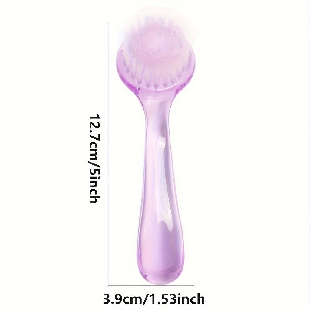 1 х Очищающая щетка Отшелушивающая очищающая щетка с мягкой щетиной Абразивная отшелушивающая очищающая щетка для ухода за лицом Макияж Уход за кожей Средство для снятия макияжа