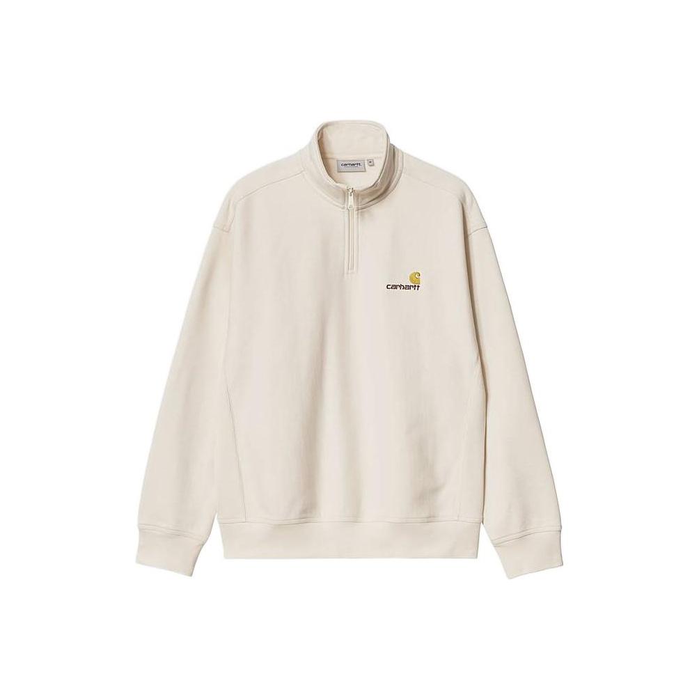 Carhartt WIP Логотип Однотонная Толстовка с Длинным Рукавом Мужская Толстовка Цвет Вне Белого I027014-05-XX