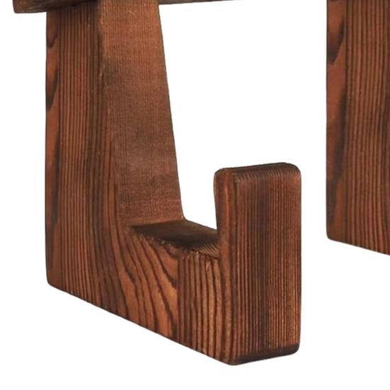 Подставка для кулинарной книги из дерева, кухонная стойка для рецептов, высокая устойчивость, гладкие края, без заусенцев, подставка для кулинарной книги в деревенском стиле