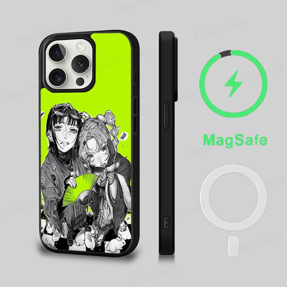 A-Ая О-Оосава К-Кога М-Мицуки Чехол для телефона Магнитный чехол Для IPhone 16 14 13 12 11 15 Pro Max Plus Для Magsafe Беспроводная зарядка