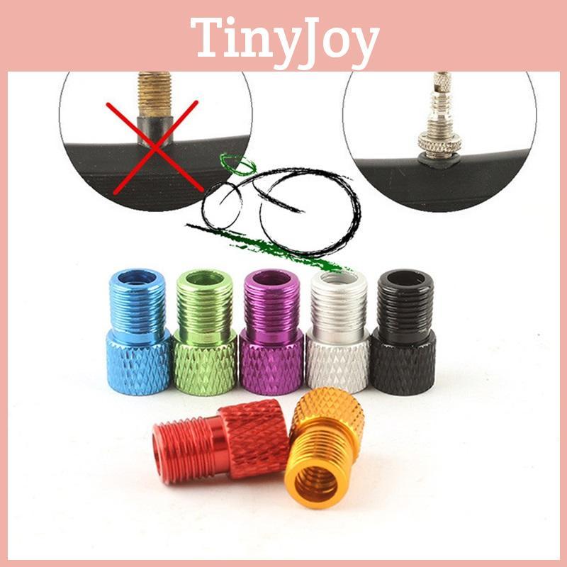 Яркий Цветной Прочный Адаптер-Переходник С Клапана Presta На Schrader Для Велосипедных Камер