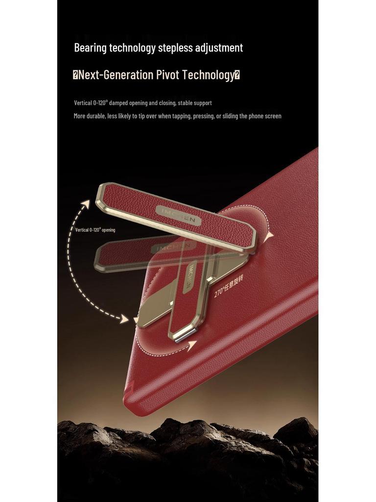 Универсальный кронштейн T2: Роскошный деловой чехол с полной защитой для телефона Huawei MateXT