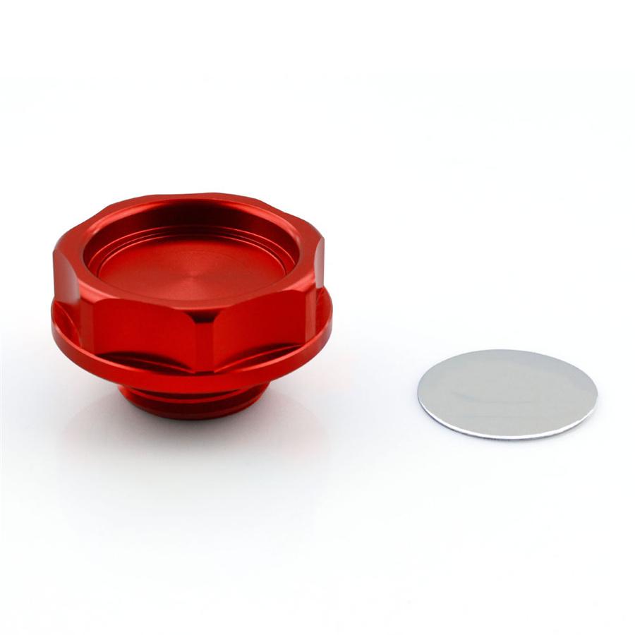 Power Oil Radiator Cap +Water Cap Cover Fuel Filler Tank For Honda Civic