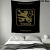 1860 Munich logo  Wall Hanging Printed Fabric Blanket Decorative Tapestries for Bedroom Living Room Home Decor