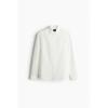 H M Lyocell Blend sHirt Regular Fit wHite
