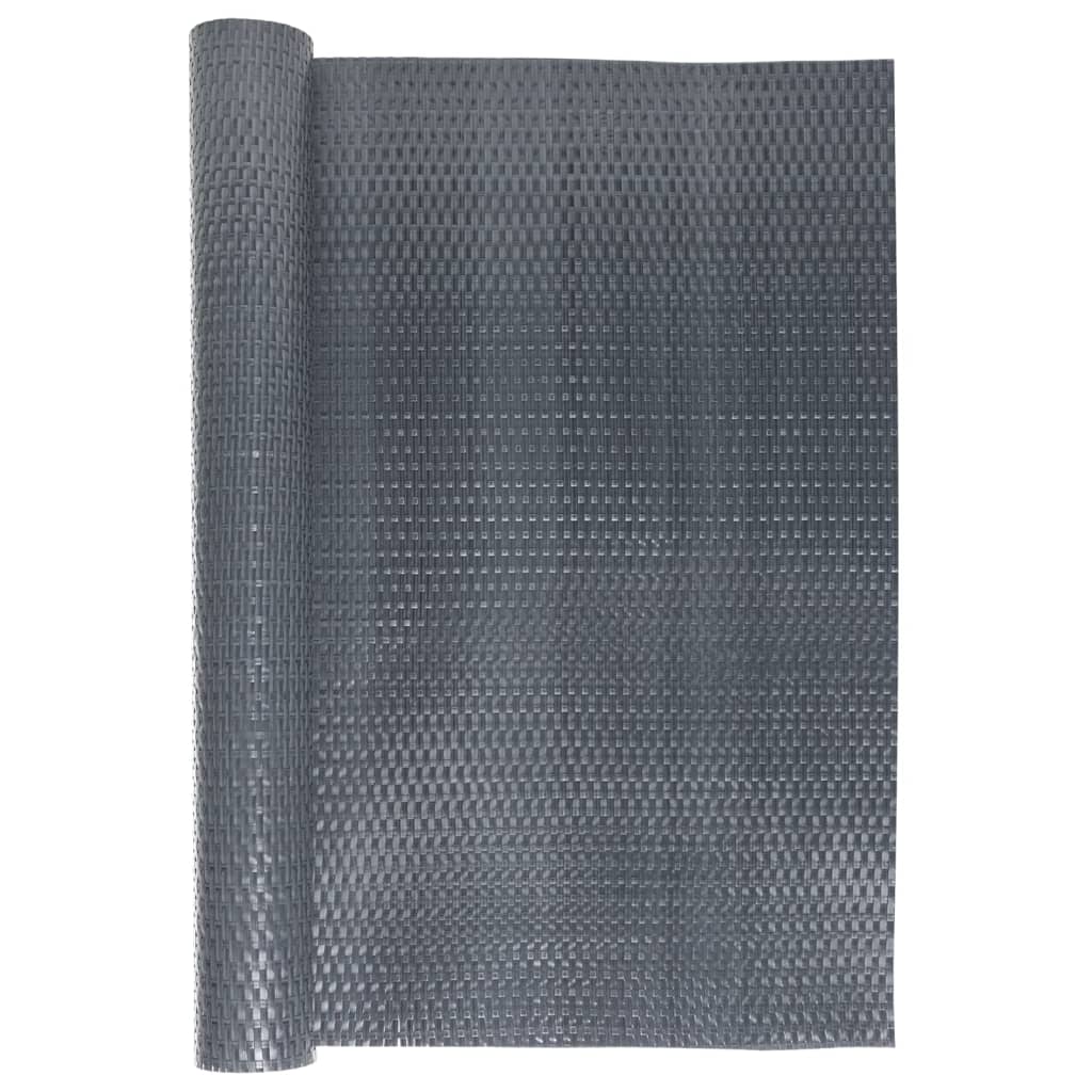 Vidaxl Parawan Balkonowy, Antracytowy, 1000X90 Cm, Polirattan