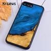 Защитный Дерево Смола Для Путешественников Для iPhone 17 Air 16 Чехол Для Телефона Обложка 15 14 plus 12 13 pro max coque